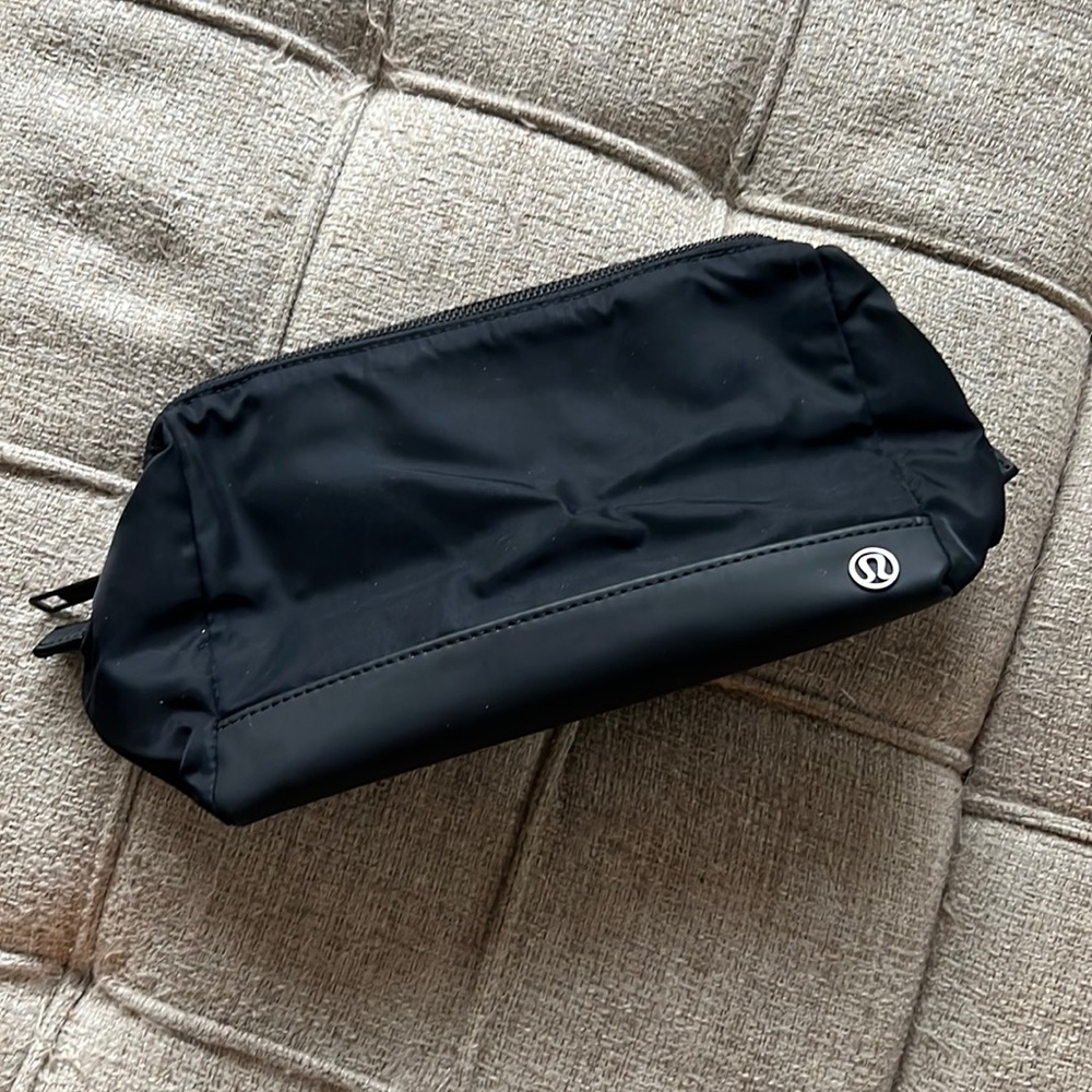 Lululemon Black Makeup Bag